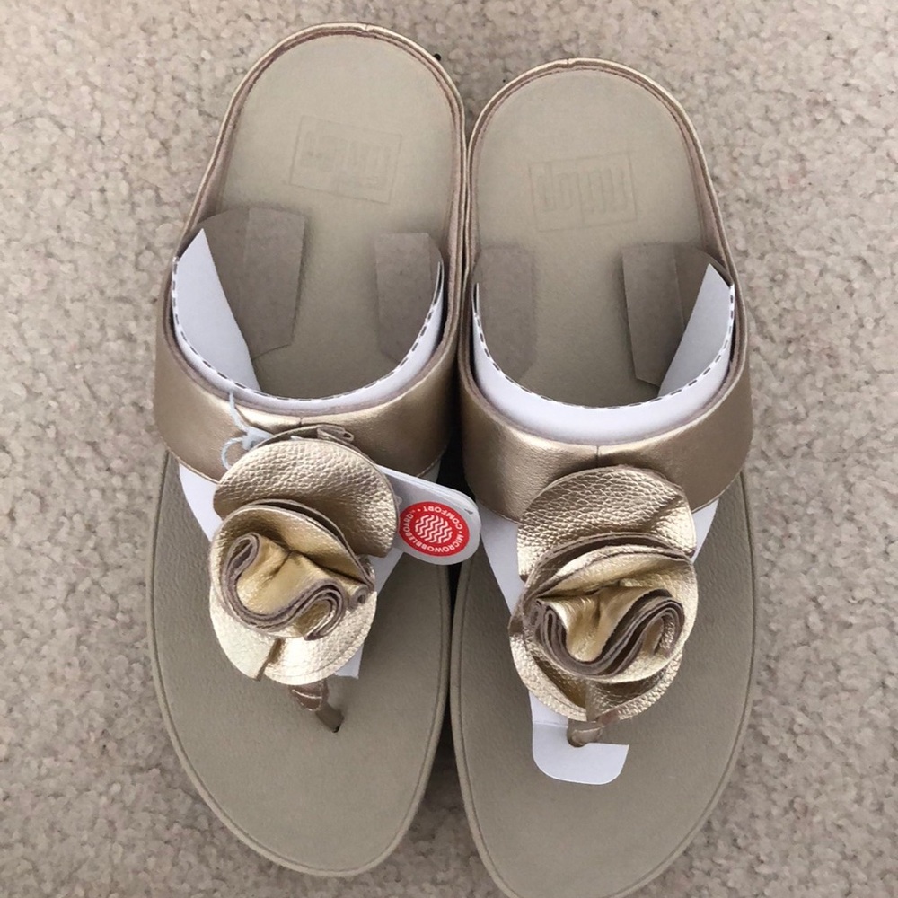 FitFlop Sandal - pale gold